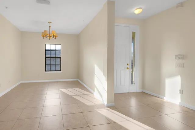 a view of an entryway of a house