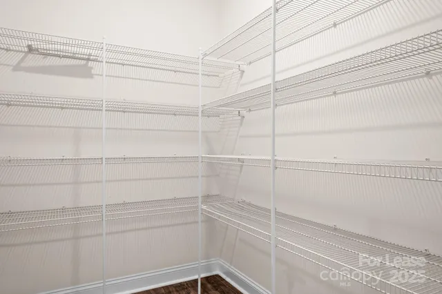 a view of a closet