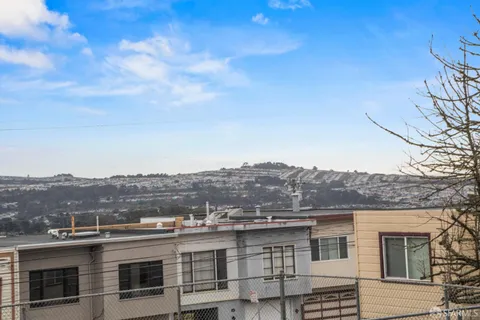 a close up of a wall