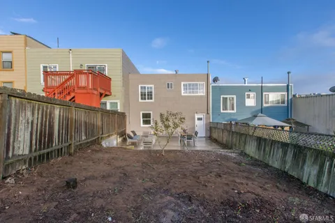 a view of a building with a front door