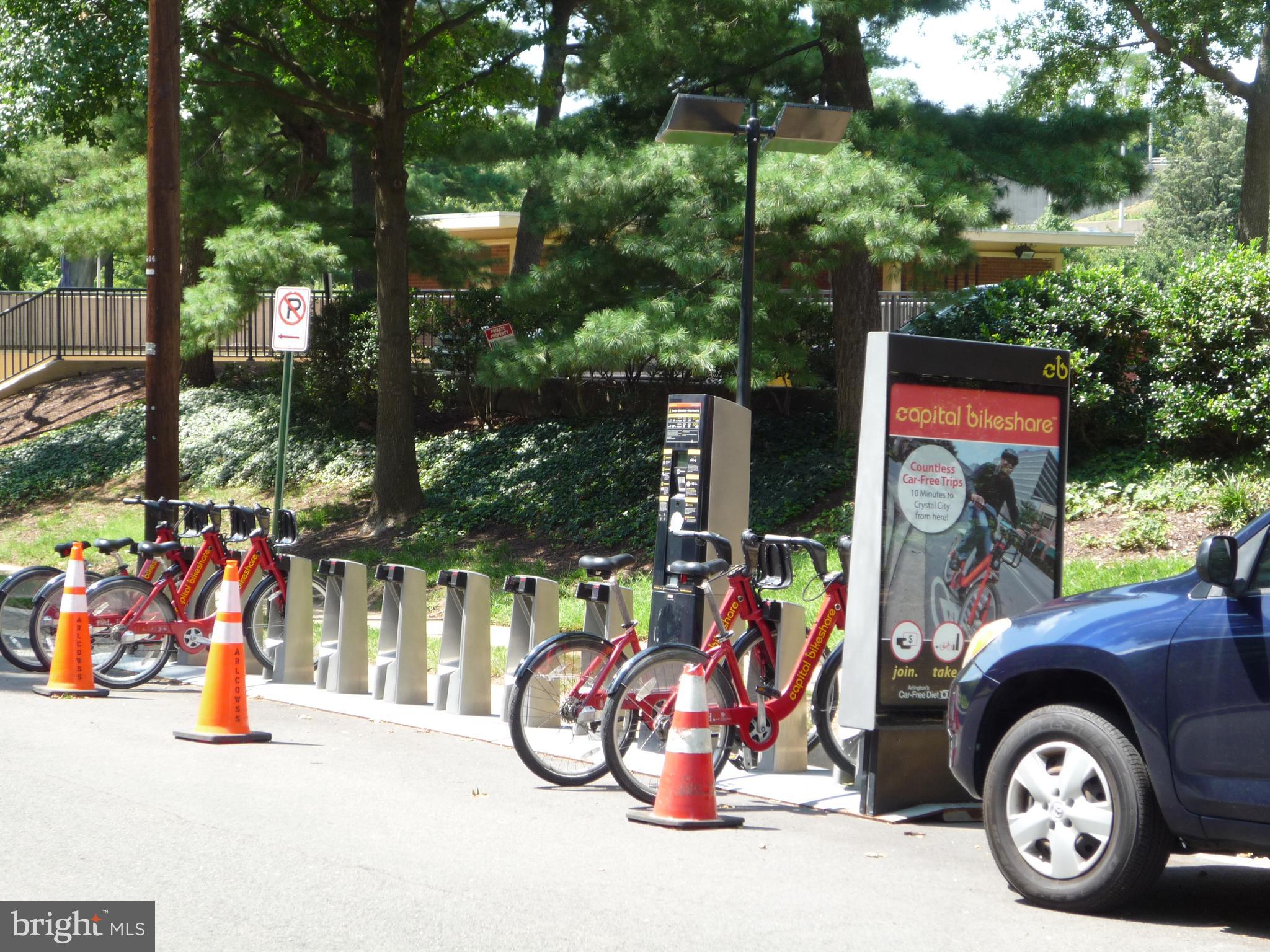 1300 South Arlington Ridge Road, Unit 103 Arlington, VA 22202 - Photo 23 of 30 Rent a Bike across the street