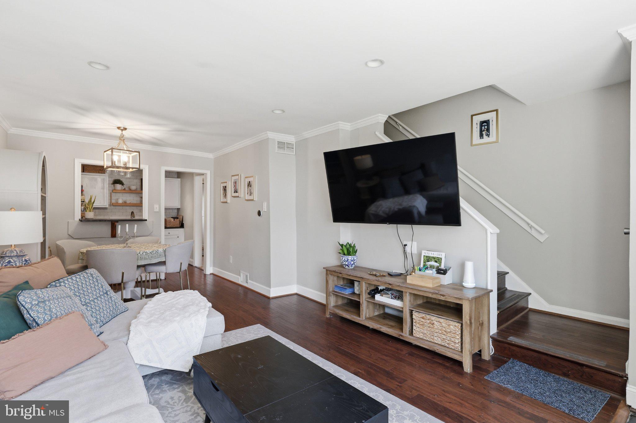 49 West Reed Avenue Alexandria, VA 22305 - Photo 12 of 29 Modern living space with cozy charm.