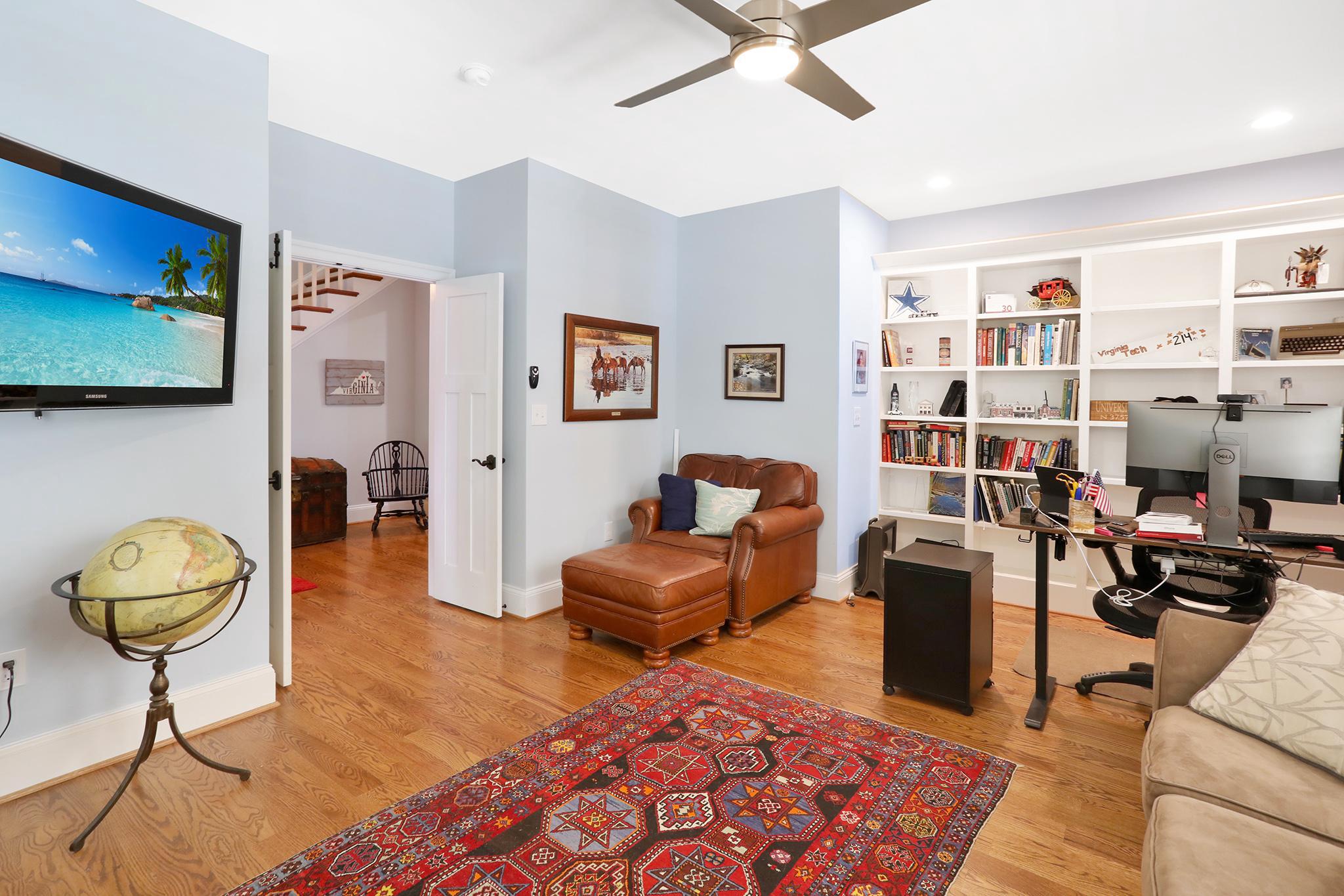3411 Fenny Hill Road Delaplane, VA 20144 - Photo 18 of 75 Main level office with loads of built ins