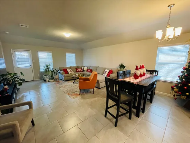 a outdoor space with furniture