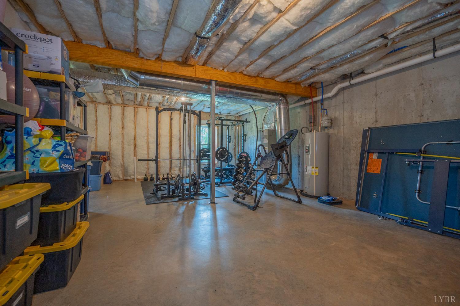 1024 Carriage Parkway Rustburg, VA 24588 - Photo 27 of 37 a view of a room with gym equipment