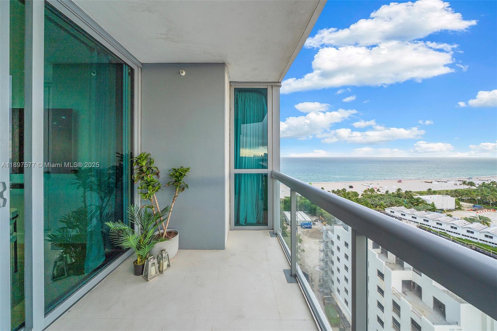 101 20th Street, Unit 2002 Miami Beach, FL 33139 - Photo 3 of 40 a city view from a balcony