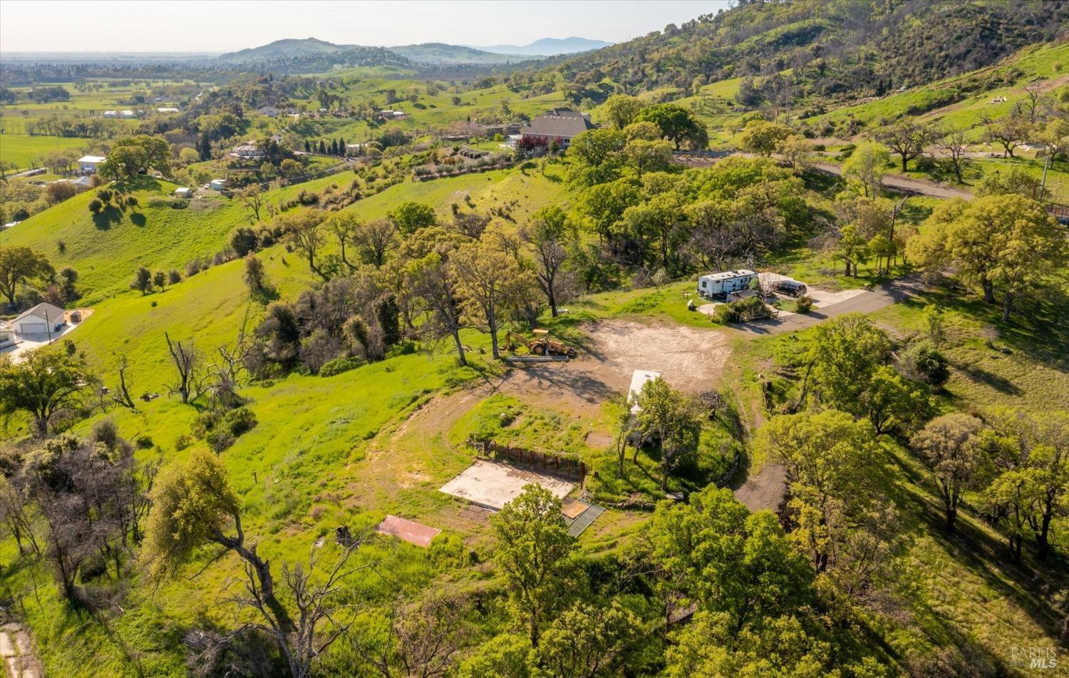 6958 Oak Tree Trail Vacaville, CA 95688 - Photo 13 of 24 an aerial view of residential houses with outdoor space