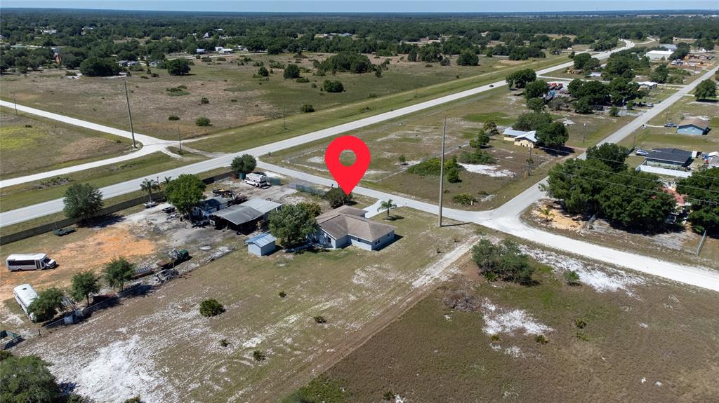 52 North York Road Avon Park, FL 33825 - Photo 36 of 44 an aerial view of residential houses with outdoor space