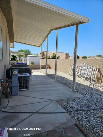 a view of deck with patio