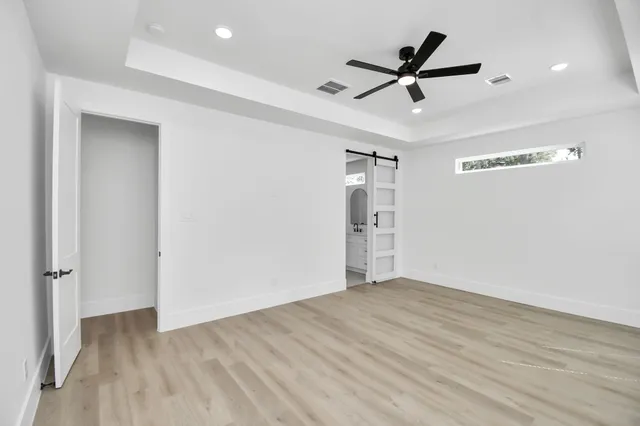 wooden floor in an empty room