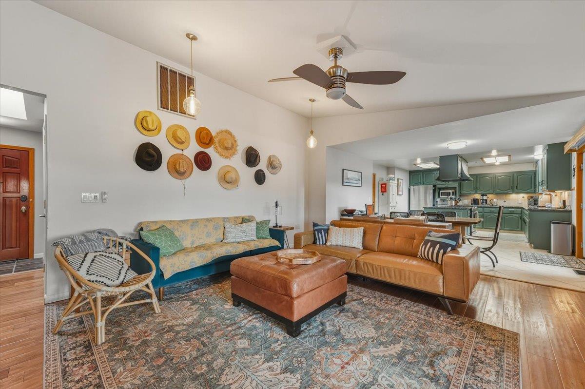 14752 Little Greenhorn Road Grass Valley, CA 95945 - Photo 2 of 35 a living room with furniture and wooden floor