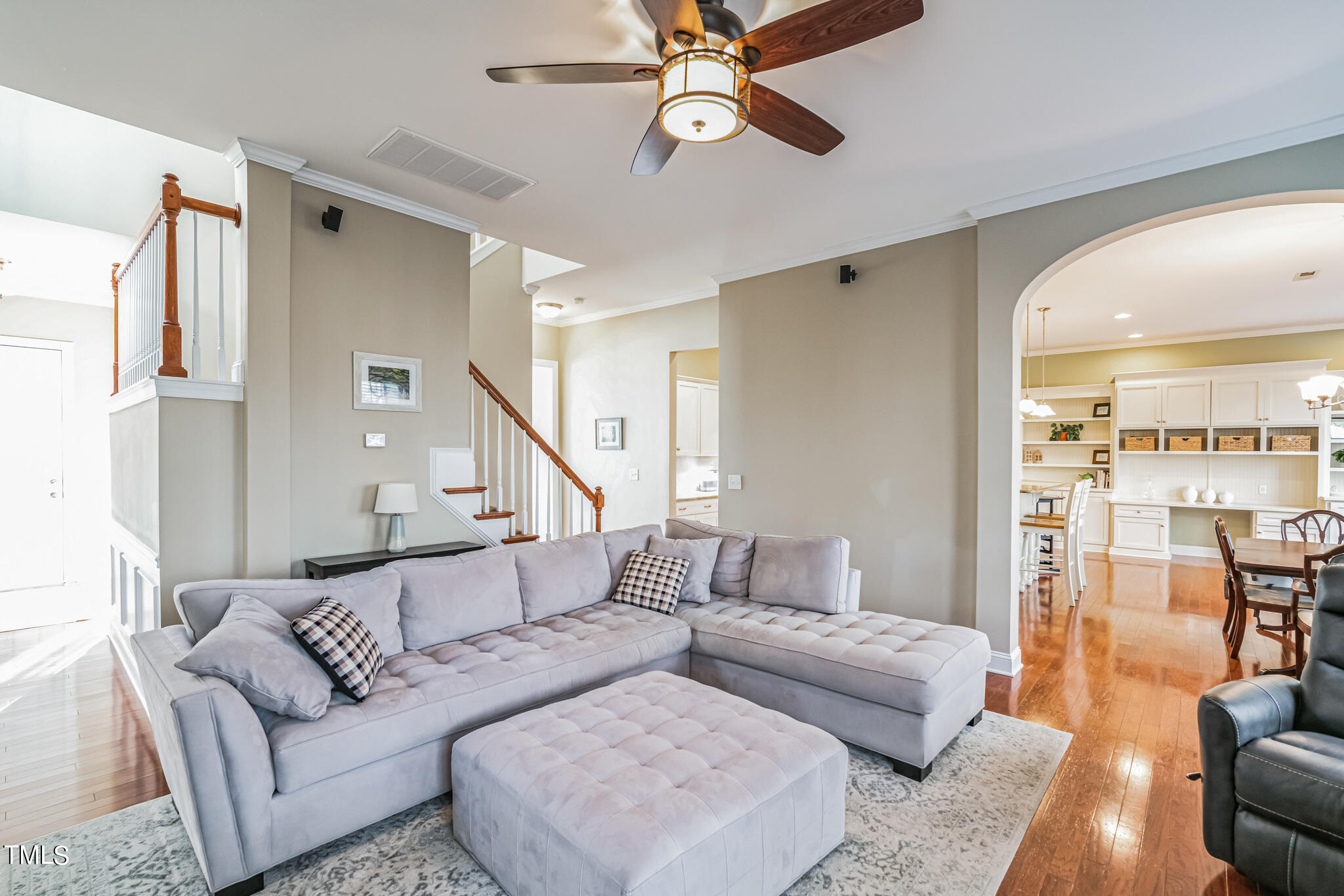 1104 Chapanoke Road Raleigh, NC 27603 - Photo 6 of 31 a living room with furniture and a large window