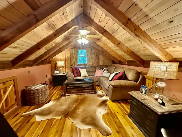 a outdoor space with furniture