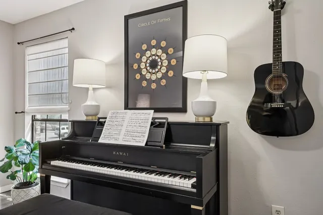 a view of workspace with furniture