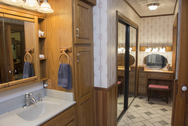 16380 Browns Road Morrison, IL 61270 - Photo 14 of 41 a en suite bathroom with a sink and a mirror