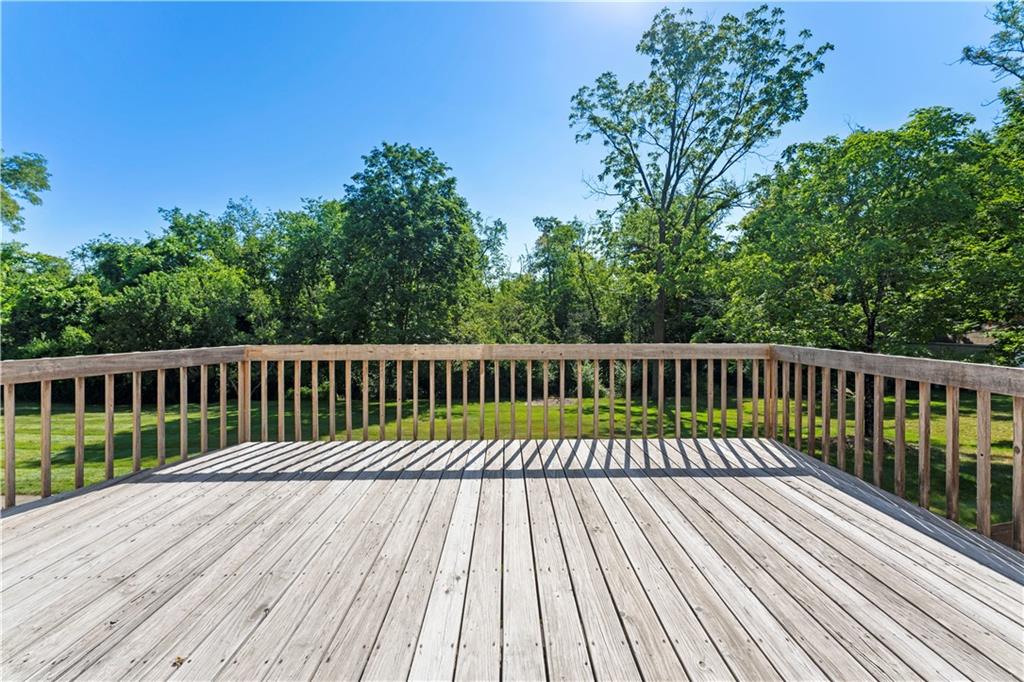 142 Lakeview Drive McKees Rocks, PA 15136 - Photo 22 of 25 Deck overlooking lovely backyard ...