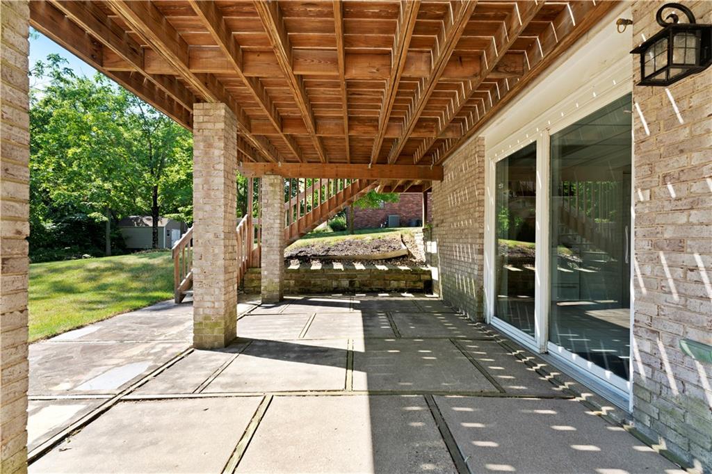 142 Lakeview Drive McKees Rocks, PA 15136 - Photo 23 of 25 Lower outside under deck ...