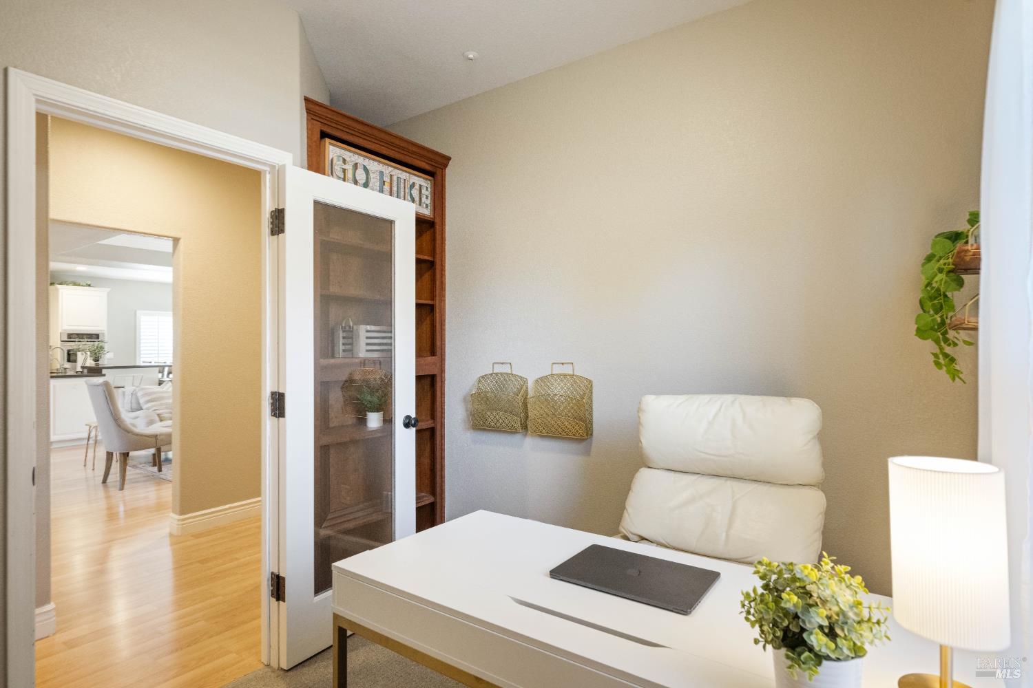 1238 Darling Street Napa, CA 94558 - Photo 30 of 68 A bonus room with sound damping glass on the door, currently being used as an office.