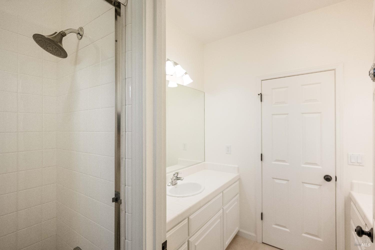 1238 Darling Street Napa, CA 94558 - Photo 43 of 68 a bathroom with a bathtub and shower