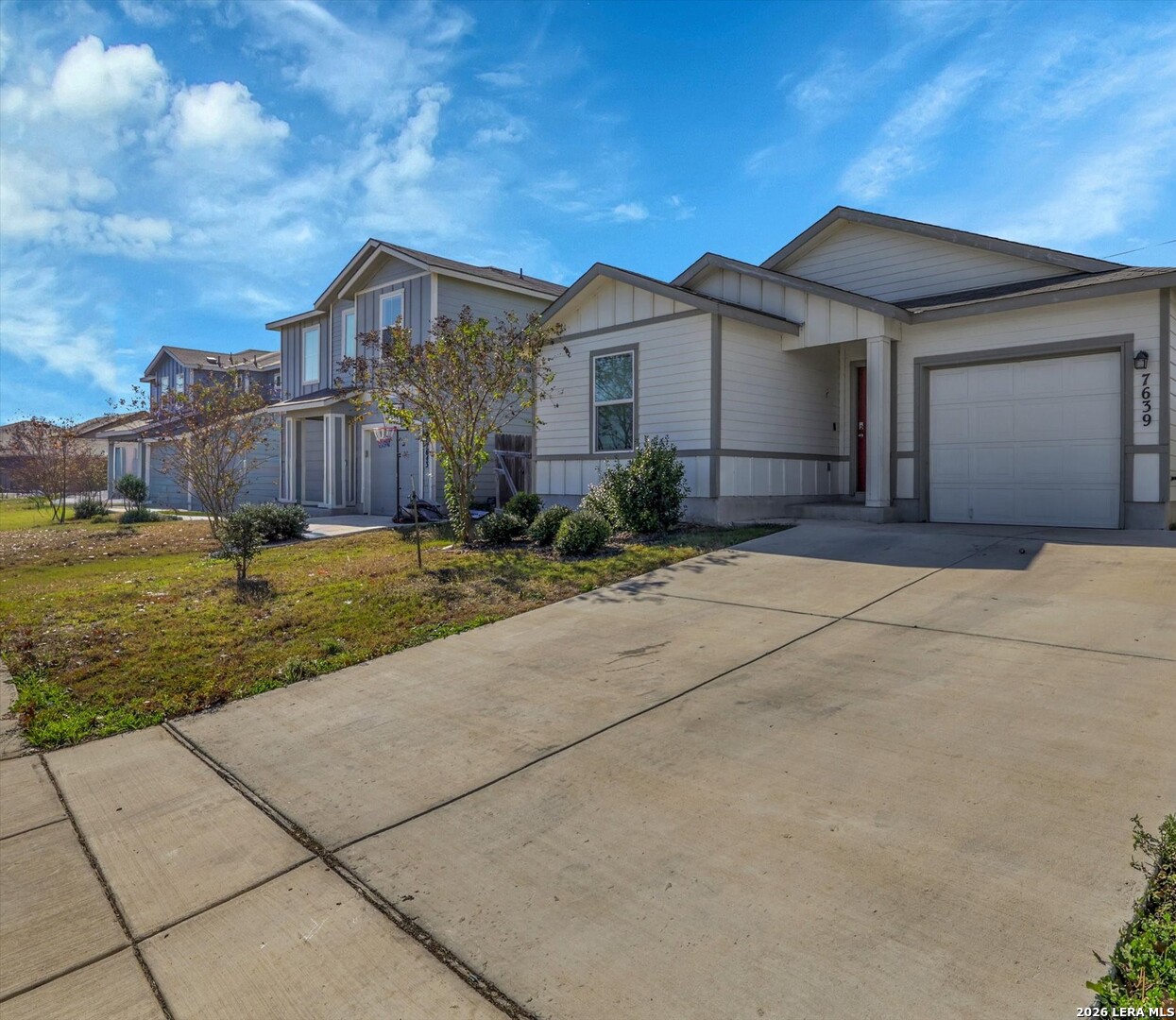 7639 Hercules Point San Antonio, TX 78252 - Photo 1 of 28 a view of a house with a yard