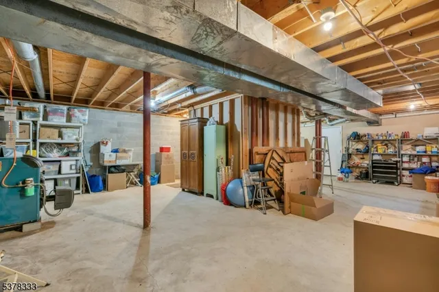 a view of a bike garage