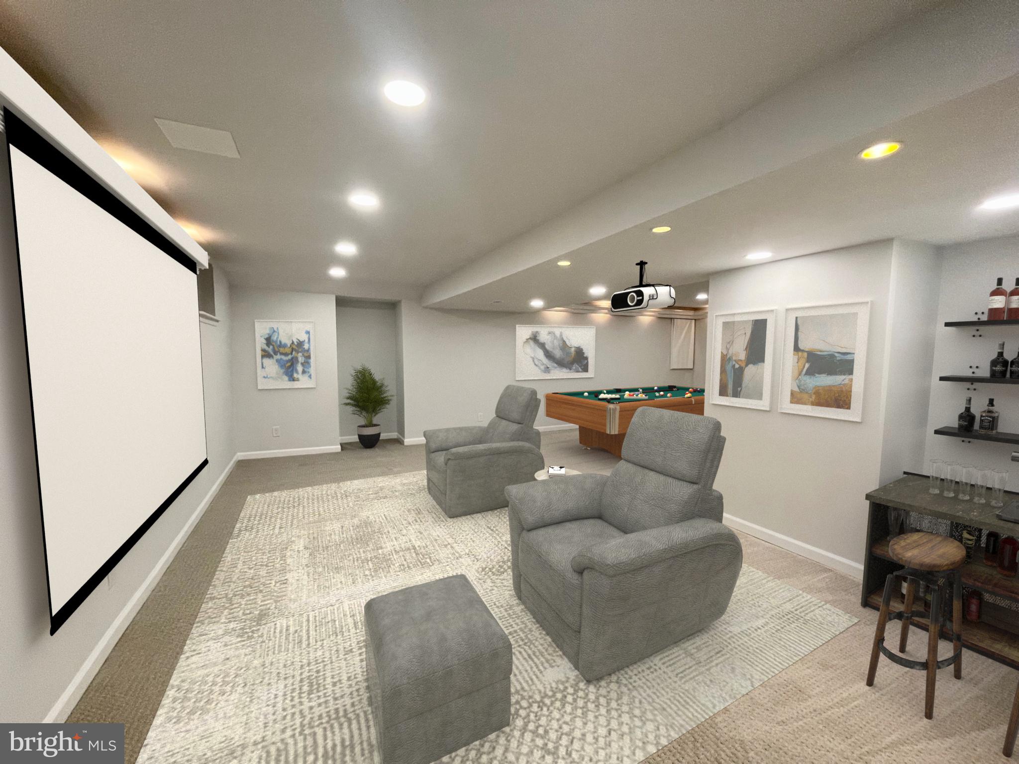 8600 Aqueduct Road Potomac, MD 20854 - Photo 46 of 66 Virtual Staging