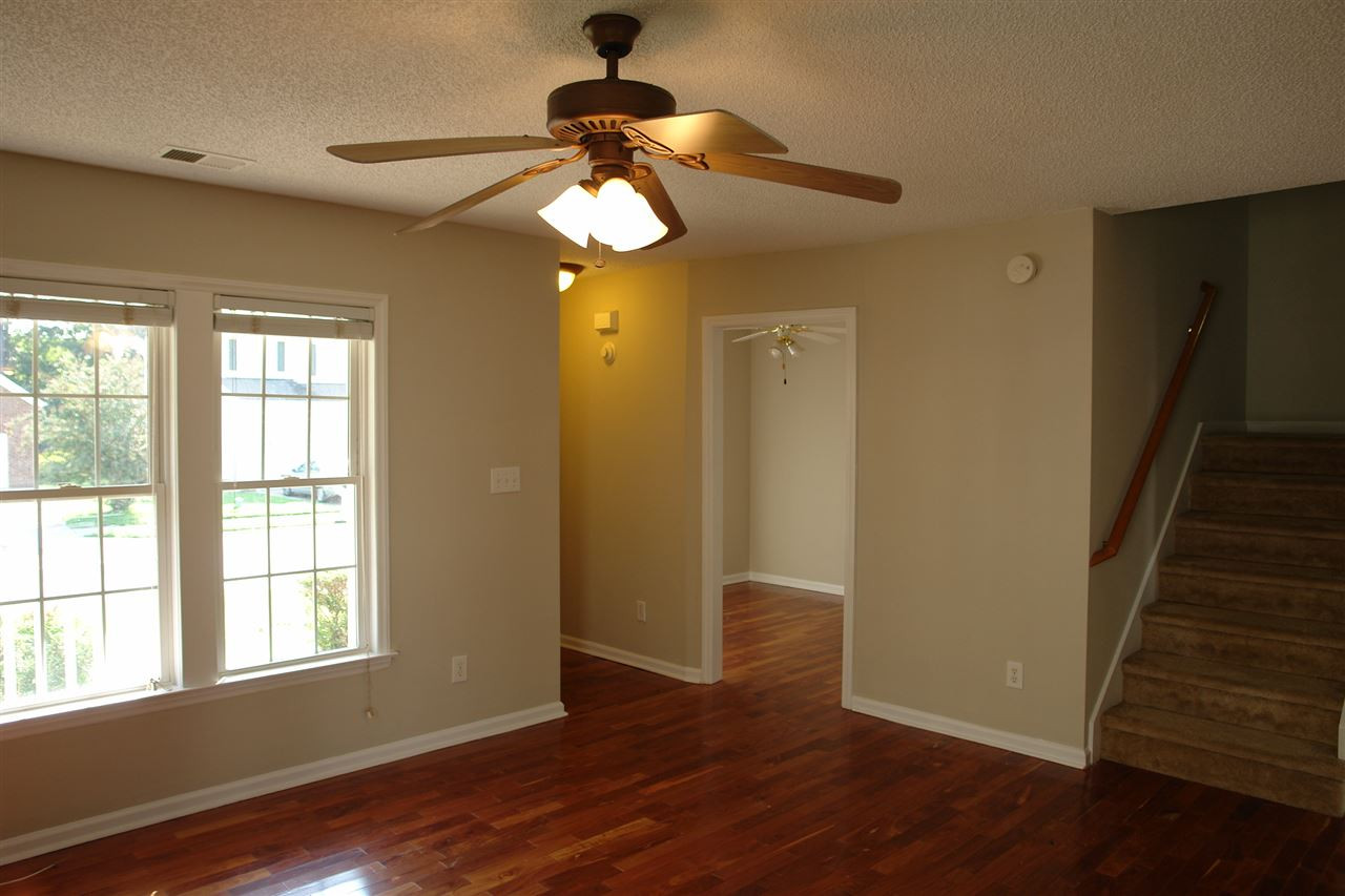 8317 Neuse Rapids Road Raleigh, NC 27616 - Photo 8 of 25 View looking toward entryway and Office (on left) and stairway leading to Bedrooms and Bonus Room upstairs! Living Room