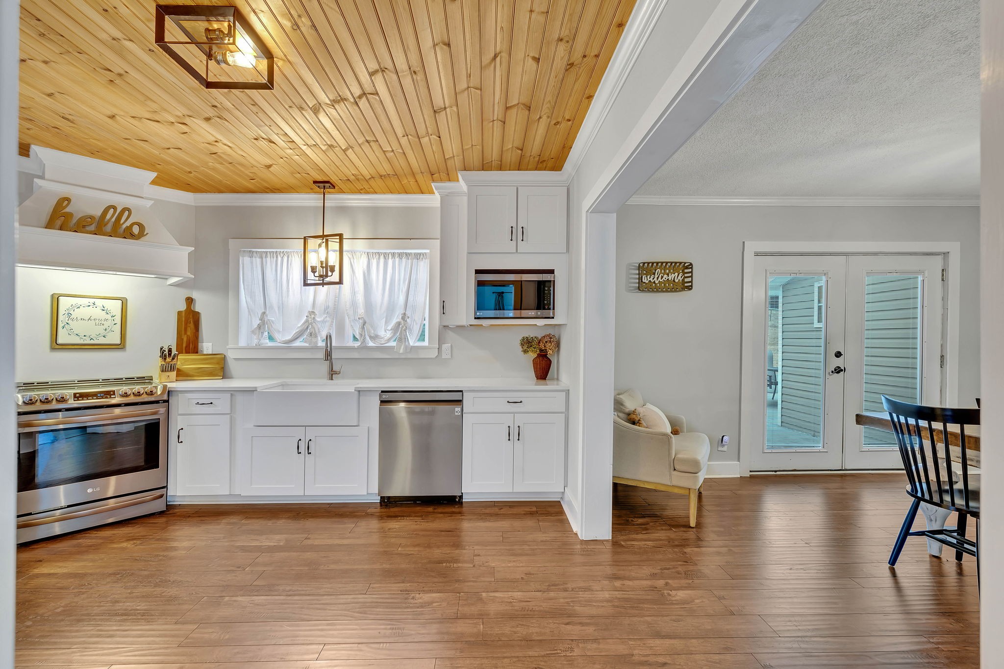 3132 Fishing Ford Road Petersburg, TN 37144 - Photo 13 of 36 a kitchen with a stove a sink and a refrigerator