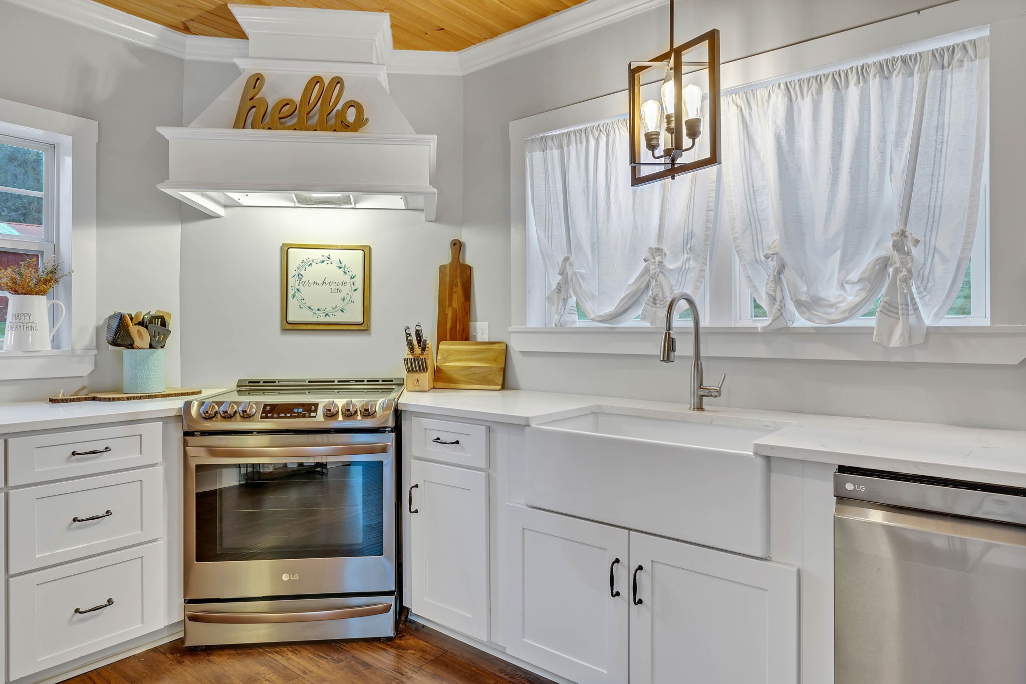 3132 Fishing Ford Road Petersburg, TN 37144 - Photo 15 of 36 a kitchen with a stove and a sink