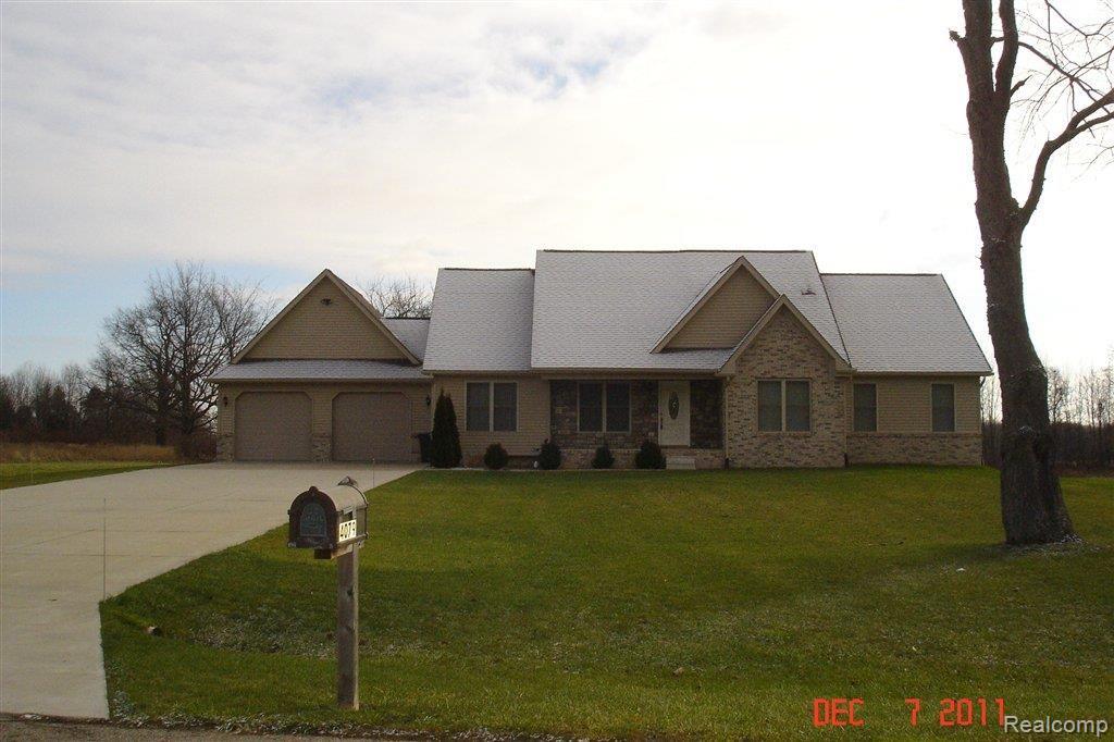 4079 Belle Ridge Drive Dryden, MI 48428 - Photo 1 of 8 Front View