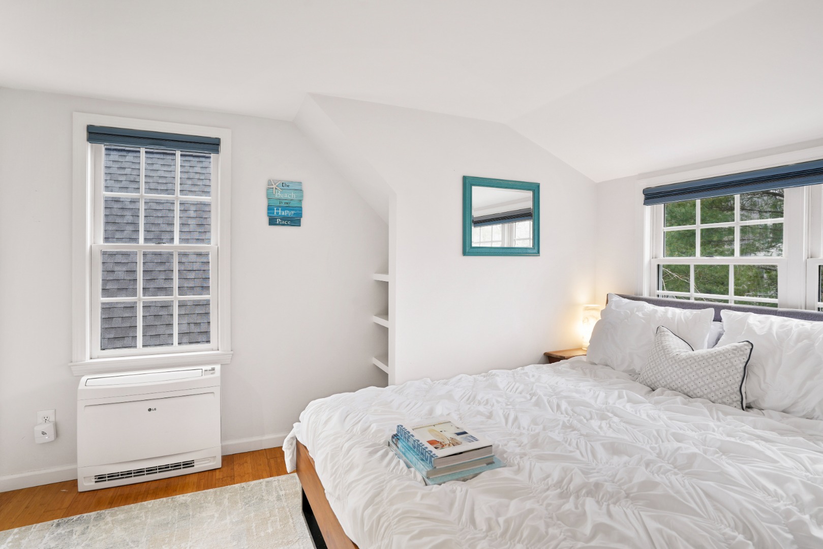 26 Sea Glen Road Oak Bluffs, MA 02557 - Photo 17 of 36 a bedroom with a bed and a window