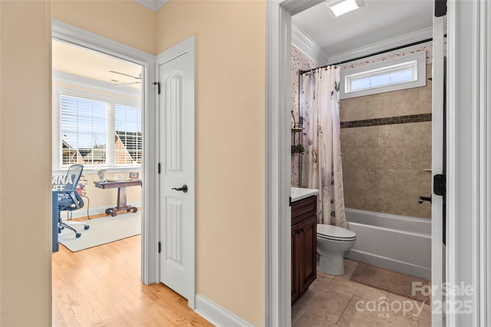 6197 Gold Springs Way Denver, NC 28037 - Photo 24 of 47 a bathroom with a shower and a toilet
