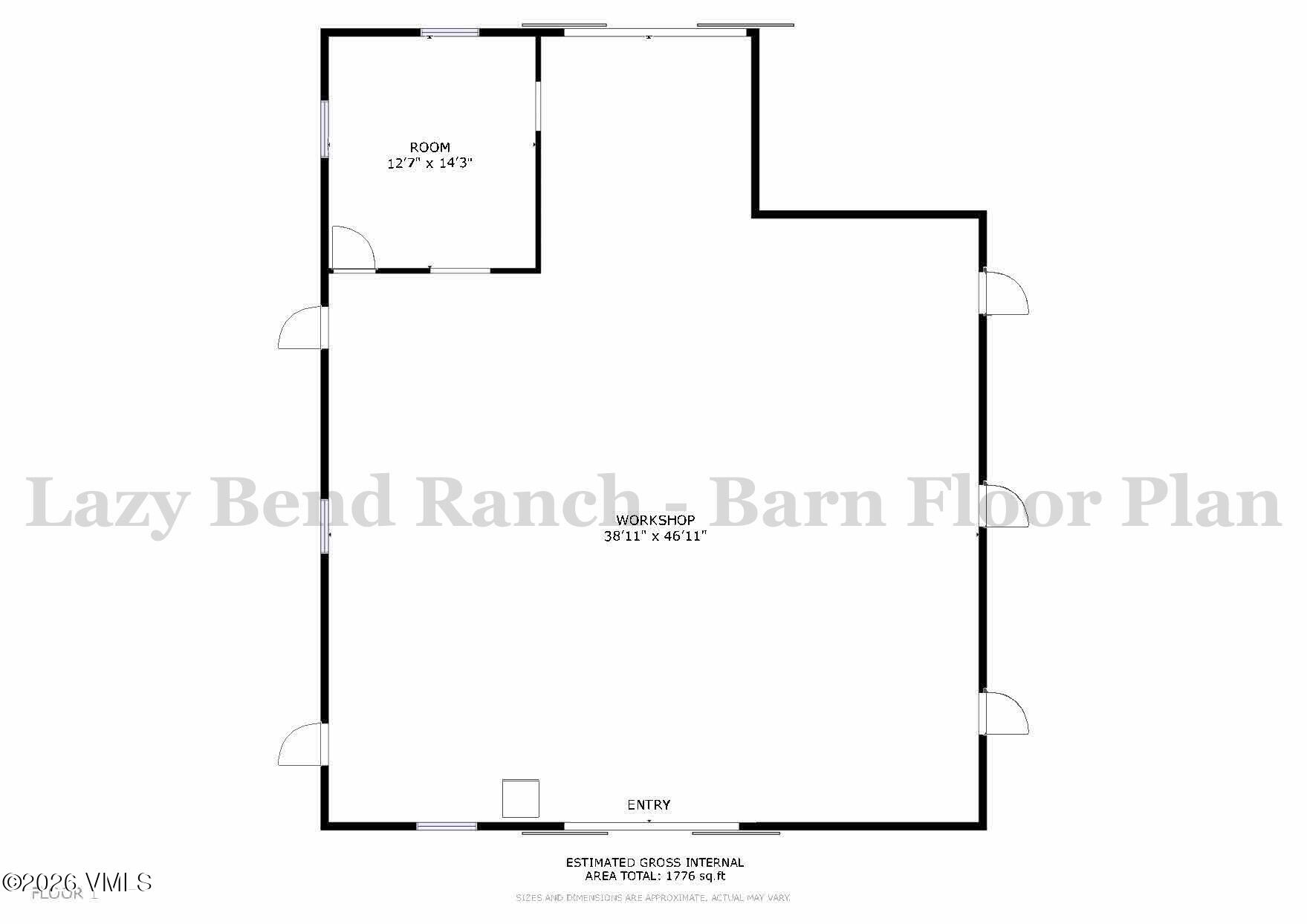 34900 Colorado River Road McCoy, CO 80463 - Photo 39 of 46 a picture of a floor plan