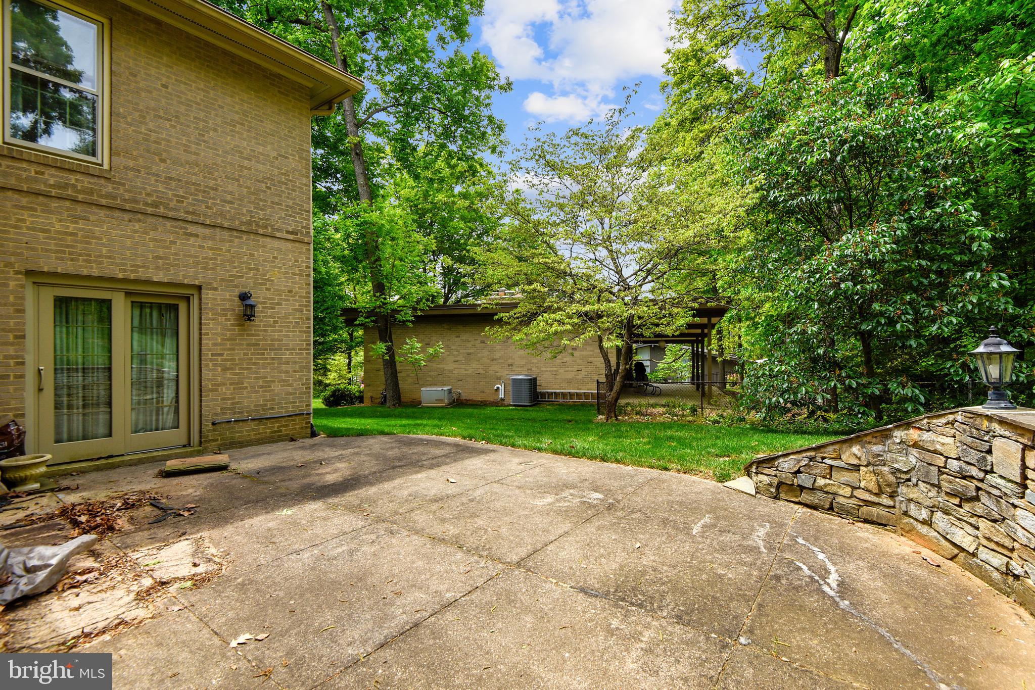 7200 Nevis Road Bethesda, MD 20817 - Photo 48 of 50 Tranquil Patio with Hardscaping