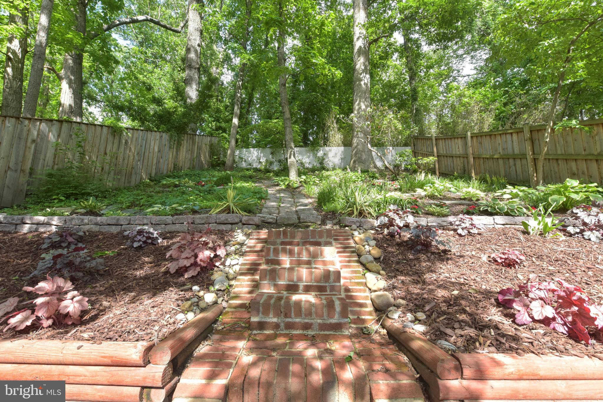 3201 Russell Road Alexandria, VA 22305 - Photo 50 of 60 a backyard of a house with lots of green space