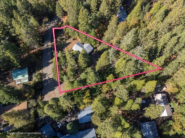 a view of a lake with mountains in the background