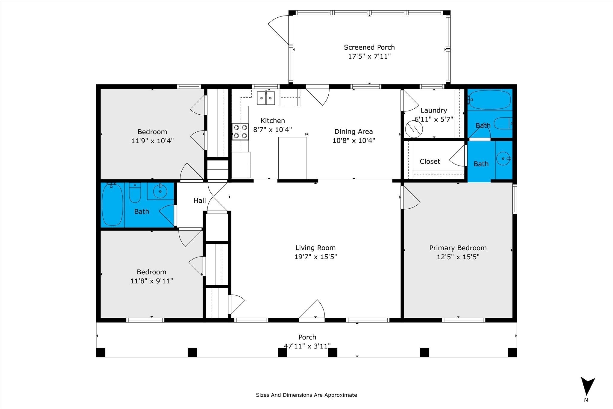 16216 Pointer Drive Foley, AL 36535 - Photo 21 of 21 Floor plan