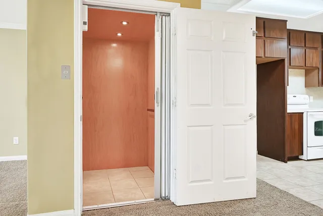 a close up of a wall