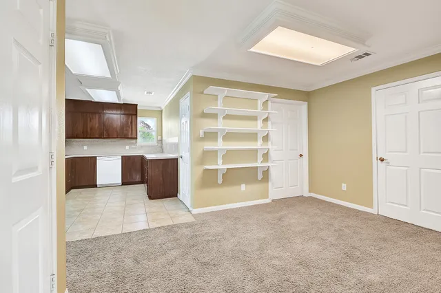 a view of room and window