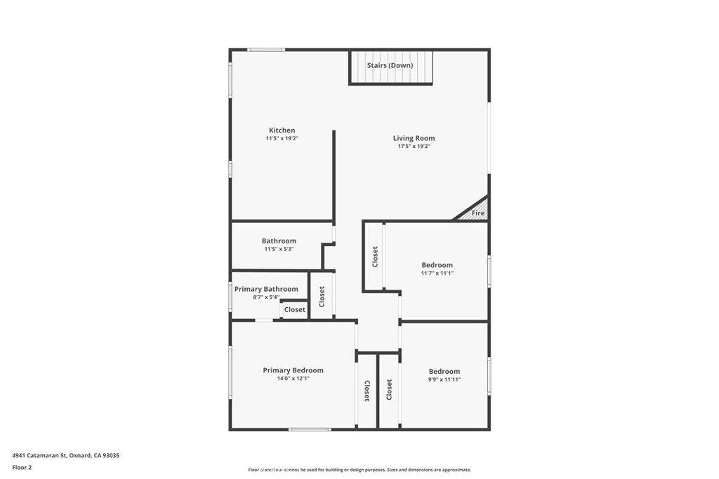 4941 Catamaran Street Oxnard, CA 93035 - Photo 71 of 72 Unit A Floorplan