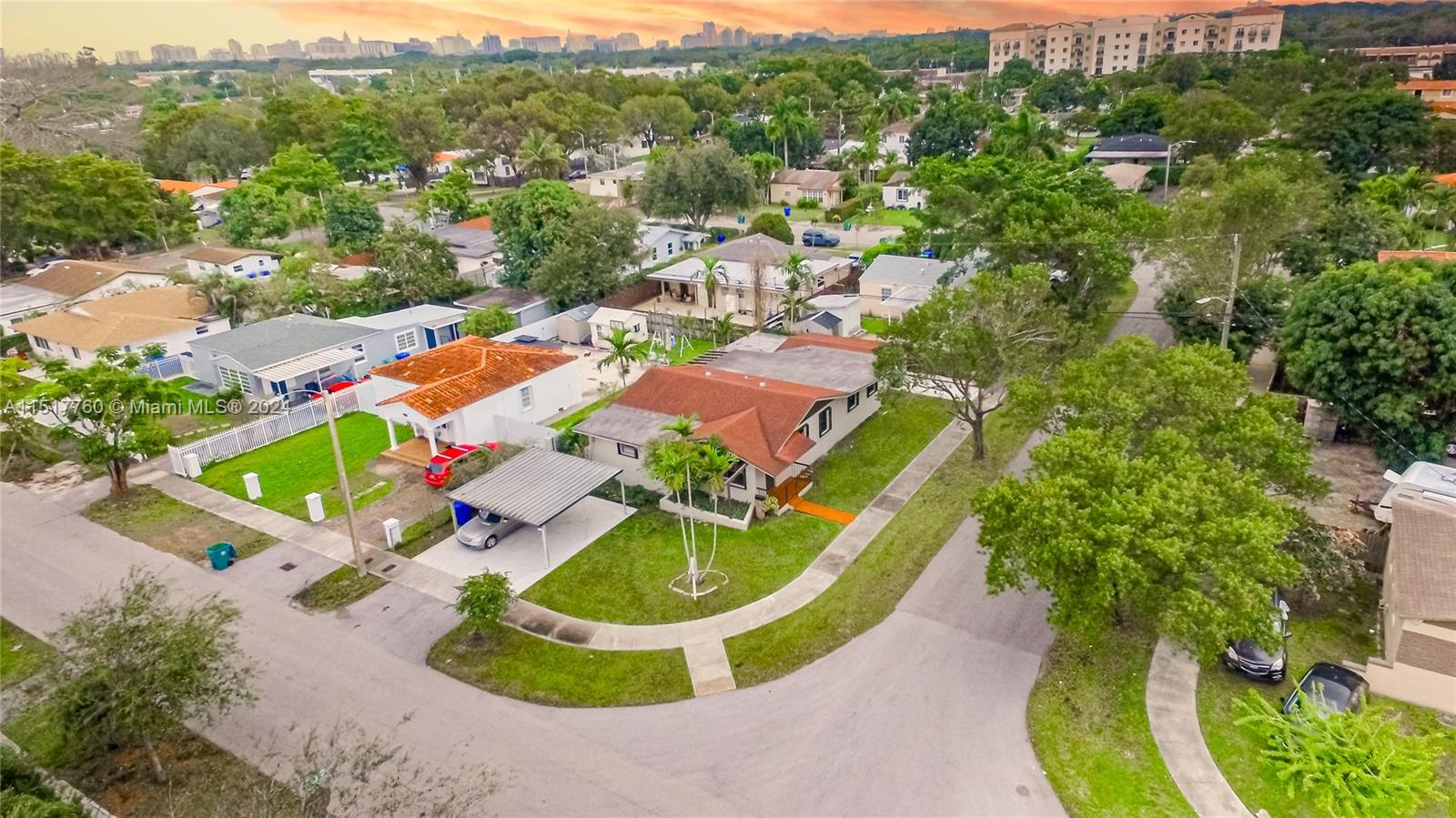 Flagami Miami, FL 33134 - Photo 3 of 44 an aerial view of residential houses with outdoor space and pool