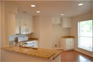 a room with a couch and a window