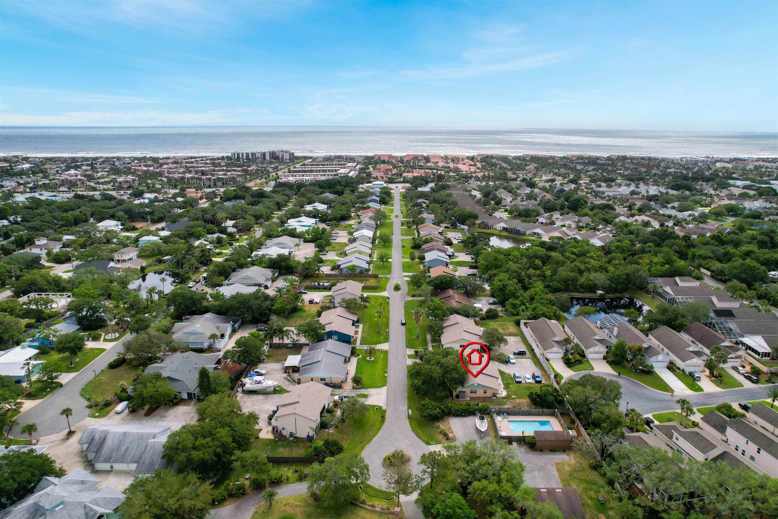 129 Rio Del Mar Street, Unit C St. Augustine, FL 32080 - Photo 2 of 26 an aerial view of multiple house