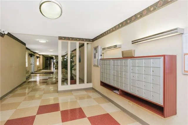 a view of a walk in closet