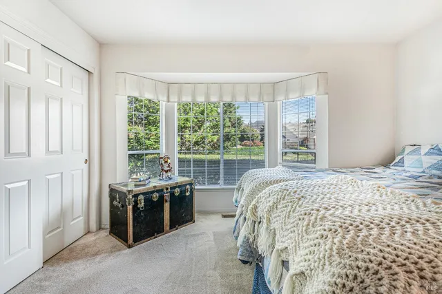 a view of a patio with a yard