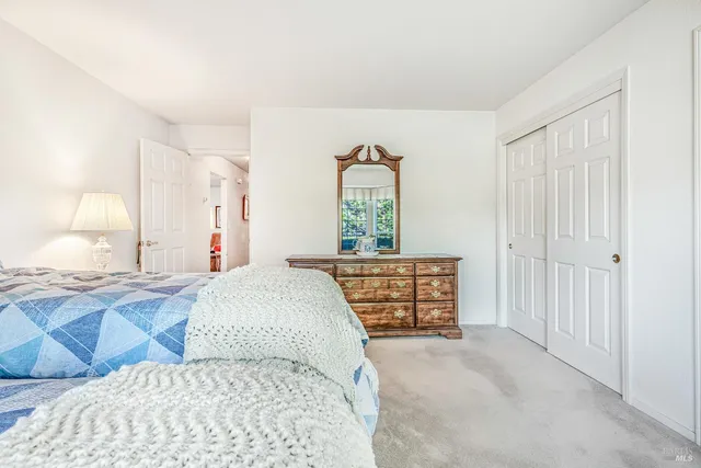 a view of a pathway of a wooden building