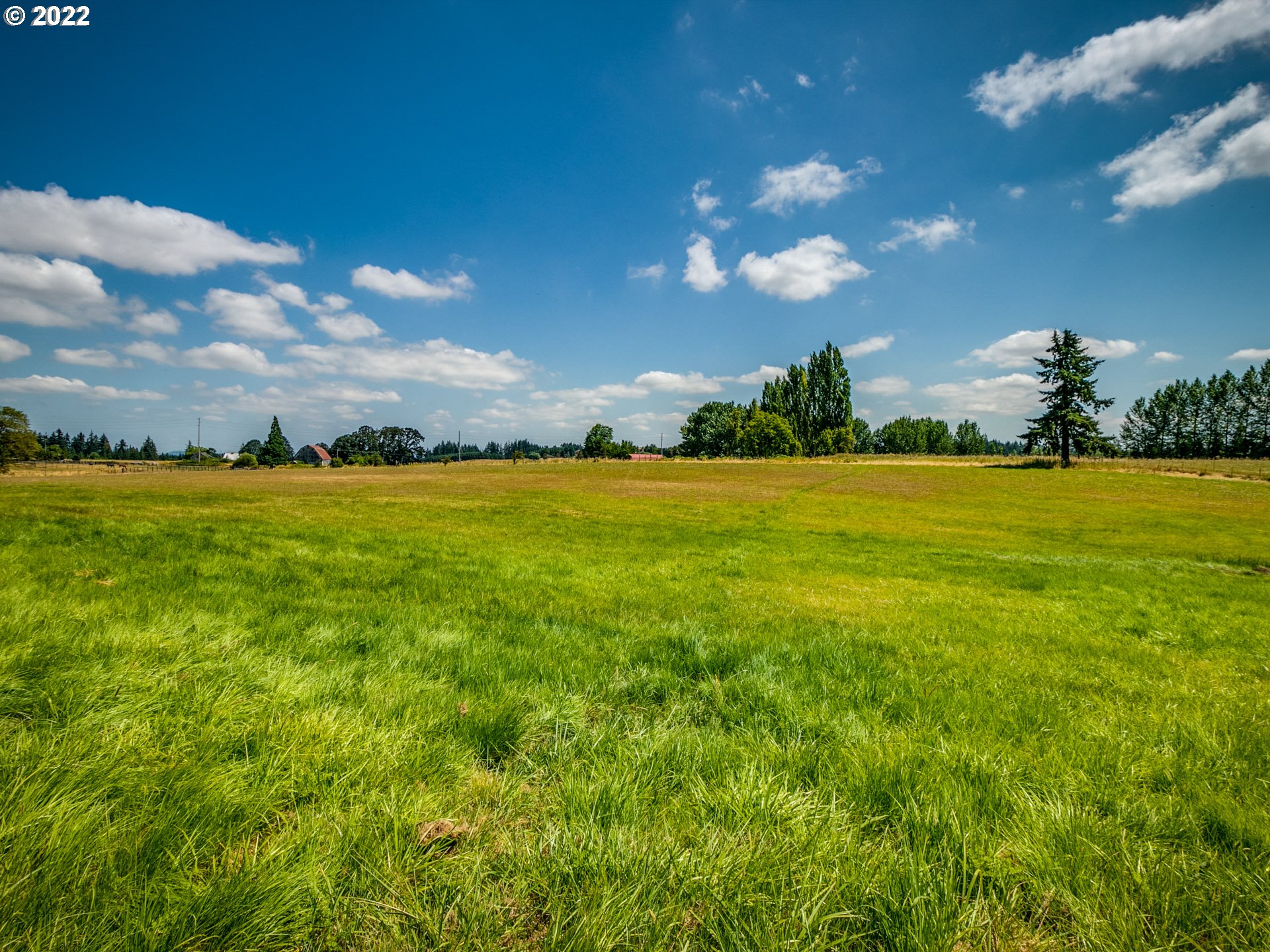 3515 Northwest 221st Street Ridgefield, WA 98642 - Photo 27 of 32 a view of a big yard with lots of green space and ocean view
