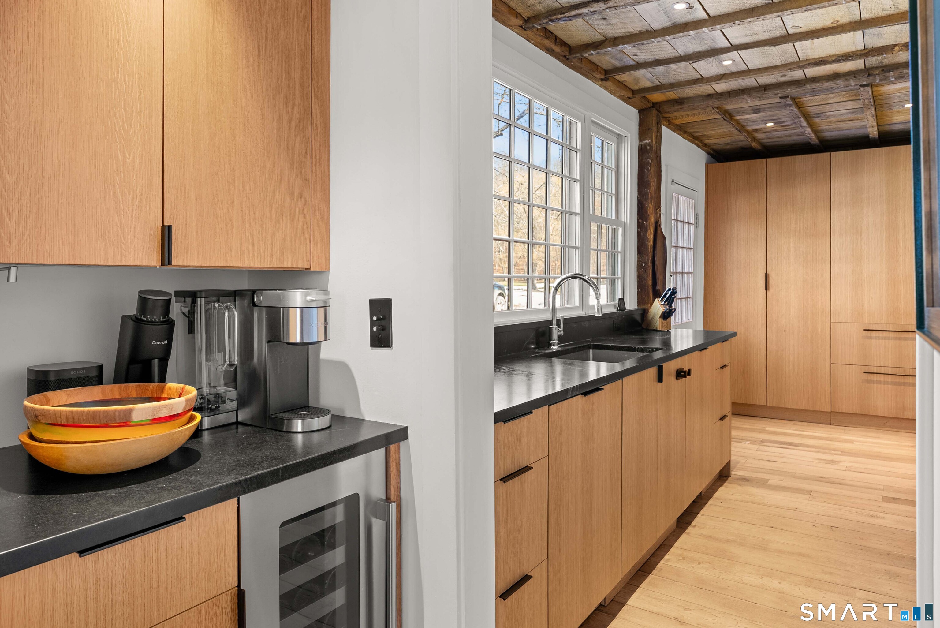 382 Weekeepeemee Road Woodbury, CT 06798 - Photo 20 of 40 a kitchen with stainless steel appliances kitchen island granite countertop a sink and cabinets