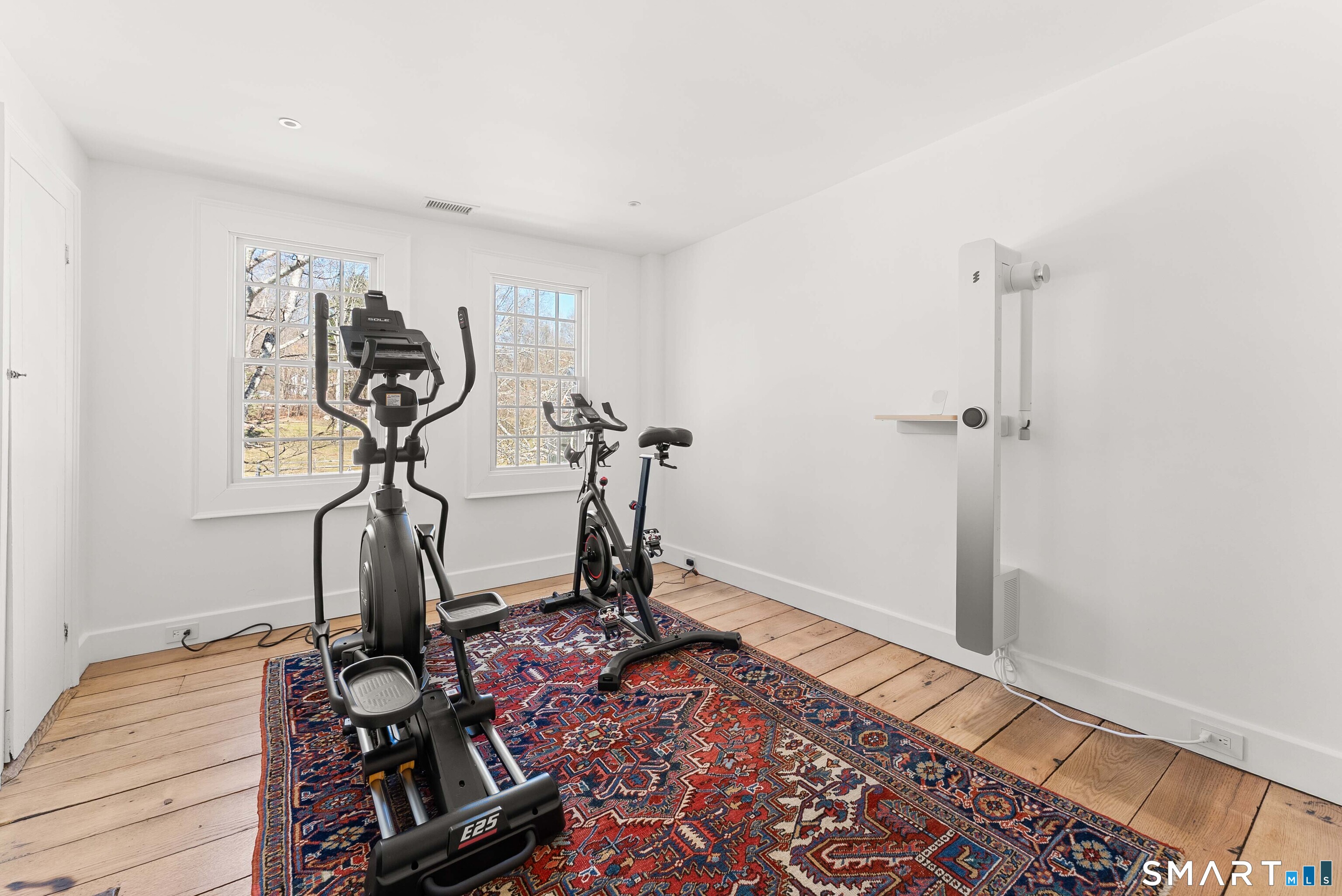 382 Weekeepeemee Road Woodbury, CT 06798 - Photo 32 of 40 a view of a room with gym equipment