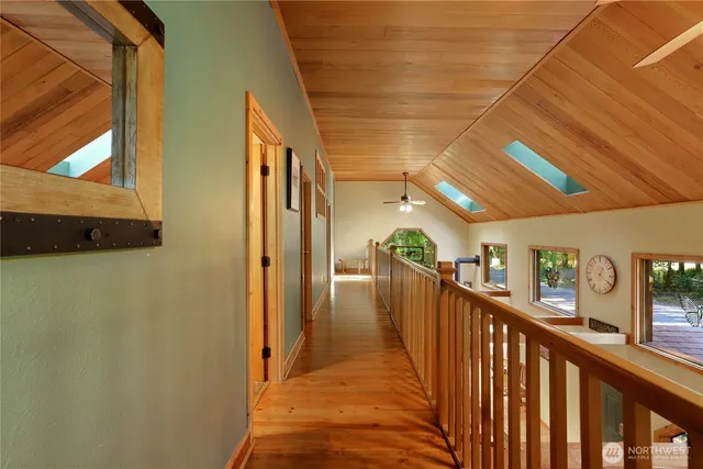 a bed room with furniture and a fireplace